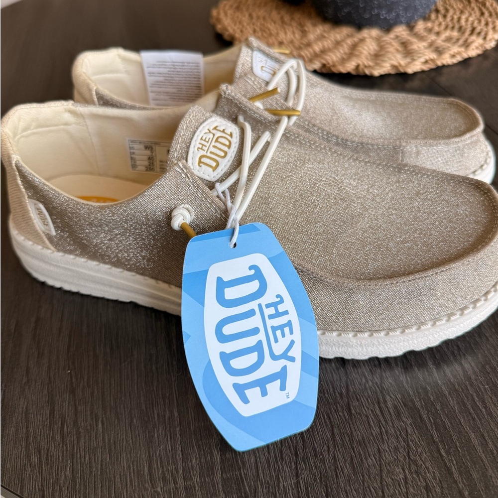 Hey Dude Womens Sneakers - Light Brown